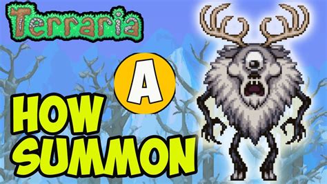how to spawn deerclops terraria.